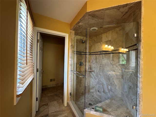 6601PEMBRIDGEHILL Pembridge Hl, West Bloomfield, MI 48322 - bathroom with a shower stall and baseboards