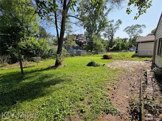 19620 Jeanette St, Southfield, MI 48075 - view of yard