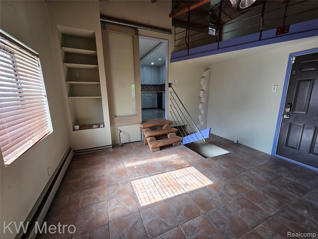 19620 Jeanette St, Southfield, MI 48075 - doorway to property featuring baseboard heating