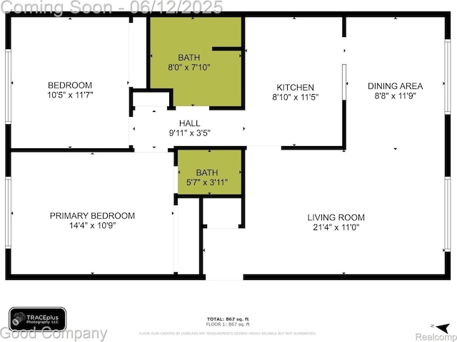 29628 Hoover Rd, Warren, MI 48093 - view of home floor plan