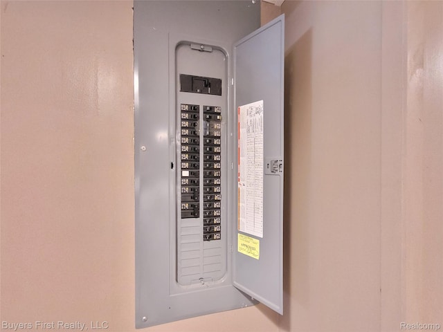 17137 Hilton St, Southfield, MI 48075 - utility room featuring electric panel
