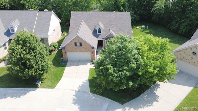 62874 Walker Ct Unit 17, Washington, MI 48094 - view from above of property