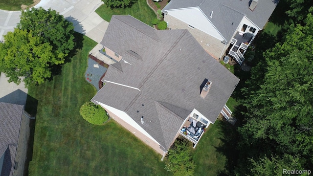 62874 Walker Ct Unit 17, Washington, MI 48094 - aerial view of property and surrounding area