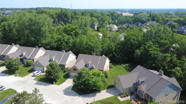 62874 Walker Ct Unit 17, Washington, MI 48094 - aerial view of residential area