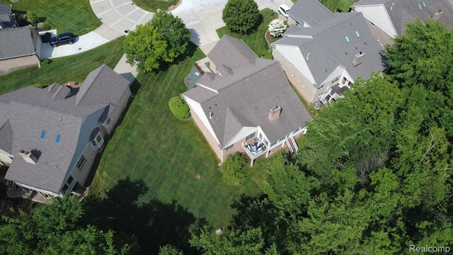 62874 Walker Ct Unit 17, Washington, MI 48094 - aerial overview of property's location with nearby suburban area
