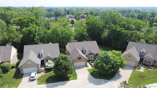 62874 Walker Ct Unit 17, Washington, MI 48094 - aerial view of residential area