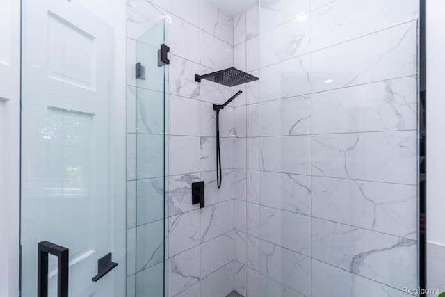 62874 Walker Ct Unit 17, Washington, MI 48094 - bathroom featuring a shower stall