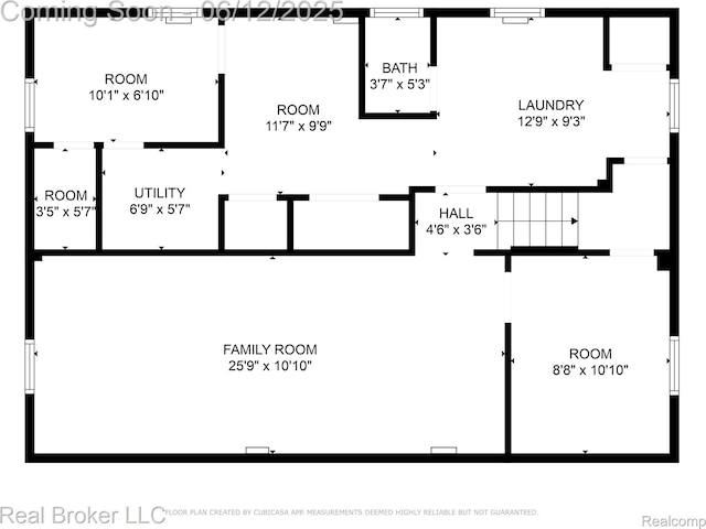 3809 Whittier Ave, Flint, MI 48506 - floor plan / room layout