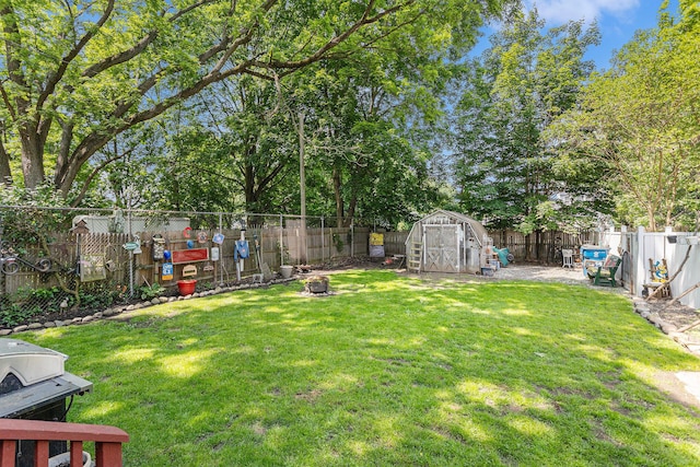 59 Wright St, Coldwater, MI 49036 - view of yard featuring an outdoor structure