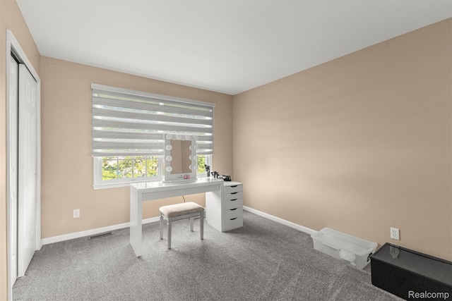 4991 Knollcrest Ct, Commerce Twp, MI 48382 - office area with carpet and baseboards