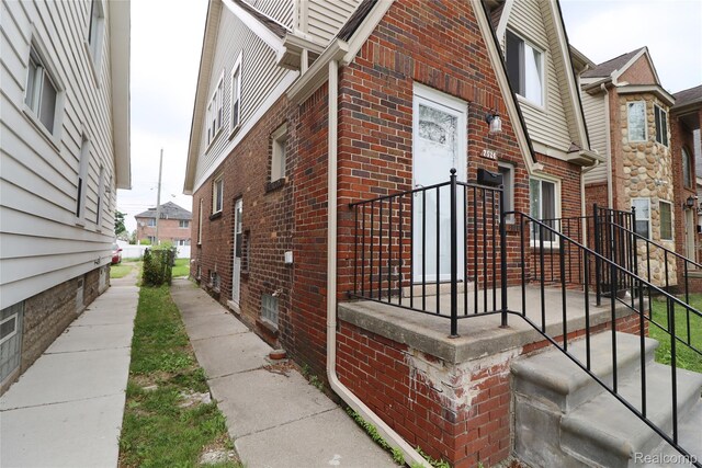 7524 Williamson St, Dearborn, MI 48126 - view of property exterior featuring brick siding