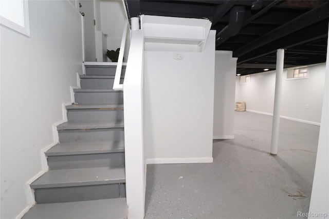 7524 Williamson St, Dearborn, MI 48126 - staircase with baseboards