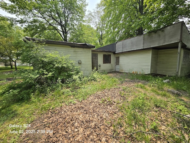 2327 W Midway Dr, White Cloud, MI 49349 - view of rear view of property