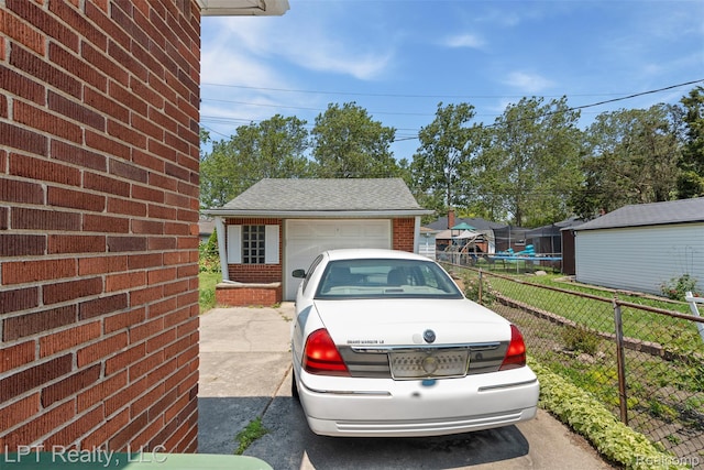 13522 Callender St, Southgate, MI 48195 - view of garage