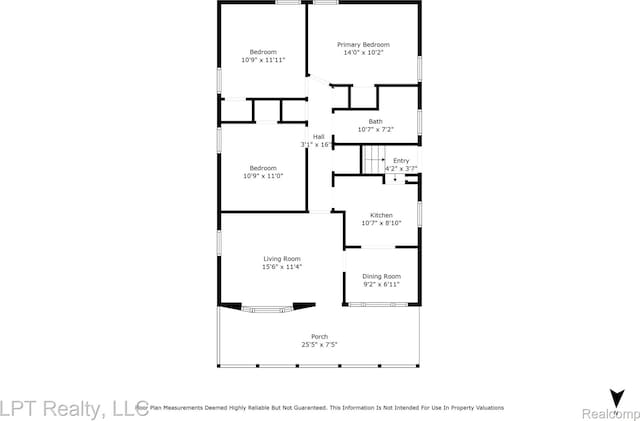 13522 Callender St, Southgate, MI 48195 - view of room layout