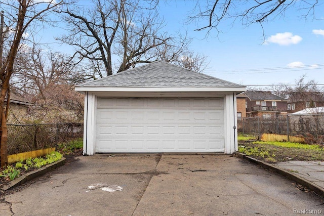 16525 Roselawn St, Detroit, MI 48221 - view of detached garage