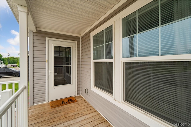 6464 Prince, Fenton, MI 48430 - view of wooden terrace
