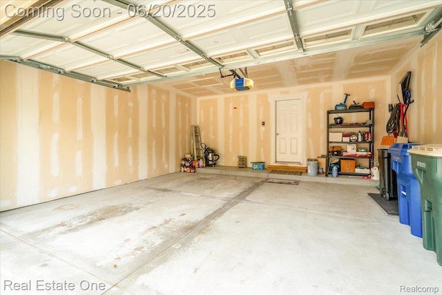 43543 Abbey Cir, Canton, MI 48187 - garage with a garage door opener