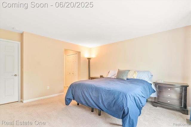 43543 Abbey Cir, Canton, MI 48187 - bedroom featuring carpet flooring and a closet