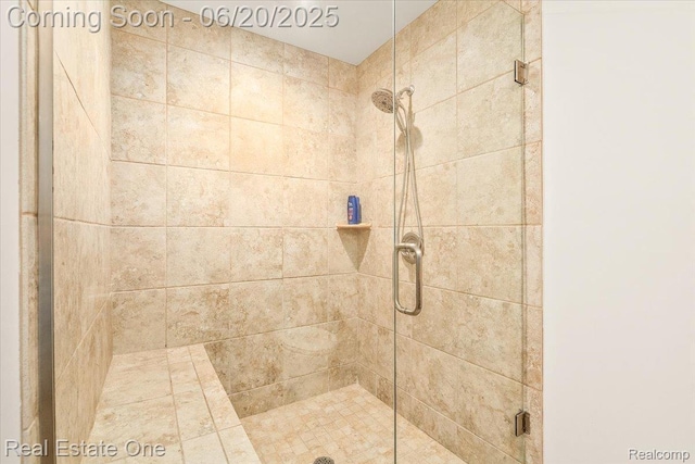 43543 Abbey Cir, Canton, MI 48187 - bathroom featuring a stall shower