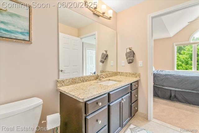 43543 Abbey Cir, Canton, MI 48187 - ensuite bathroom featuring vanity and tile patterned floors