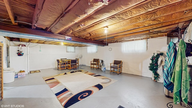 16486 Three Oaks Rd, Three Oaks, MI 49128 - below grade area with concrete block wall