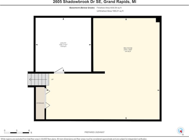 2605 Shadowbrook Dr SE, Grand Rapids, MI 49546 - property floor plan