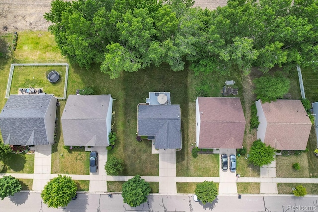 1029 Primrose Ln, Milan, MI 48160 - aerial perspective of suburban area