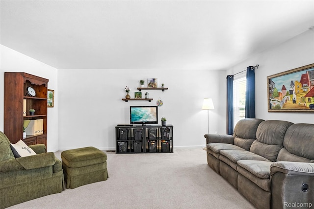 1029 Primrose Ln, Milan, MI 48160 - living room with carpet and baseboards