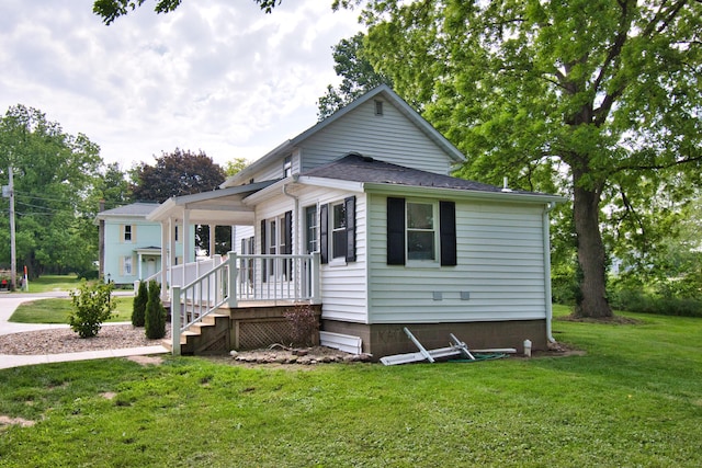 8974 M-140, Berrien Center, MI 49102 - view of front of property featuring a front lawn