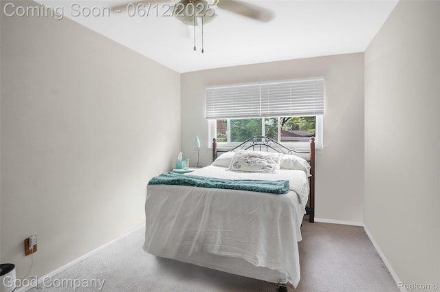 4345 Crooks Rd Unit 24, Royal Oak, MI 48073 - bedroom with carpet flooring and a ceiling fan