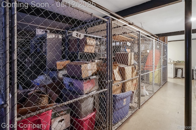 4345 Crooks Rd Unit 24, Royal Oak, MI 48073 - storage area featuring washer / clothes dryer
