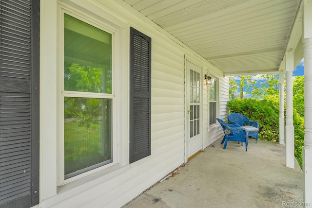 5276 Van Orden Rd, Webberville, MI 48892 - view of porch