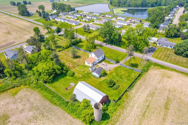 5276 Van Orden Rd, Webberville, MI 48892 - drone / aerial view of a large body of water