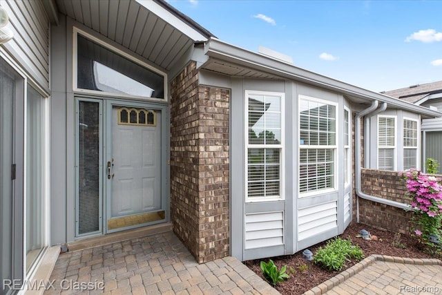 48728 Sundance Ct, Shelby Twp, MI 48315 - property entrance featuring brick siding