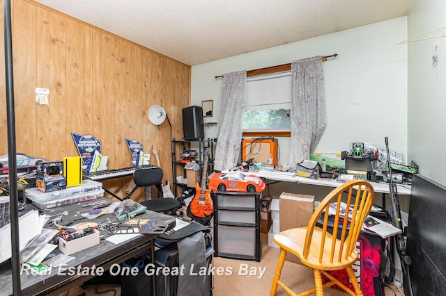 3404 Waldo Ave, Midland, MI 48642 - home office featuring wooden walls