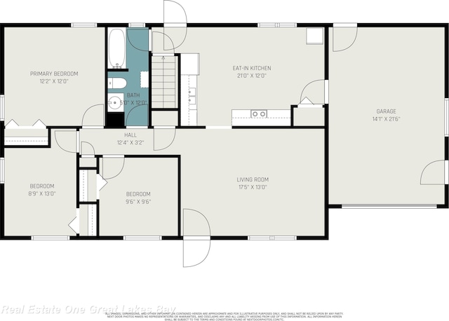3404 Waldo Ave, Midland, MI 48642 - home floor plan
