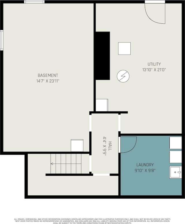 441 N Benson Rd, Fountain, MI 49410 - property floor plan