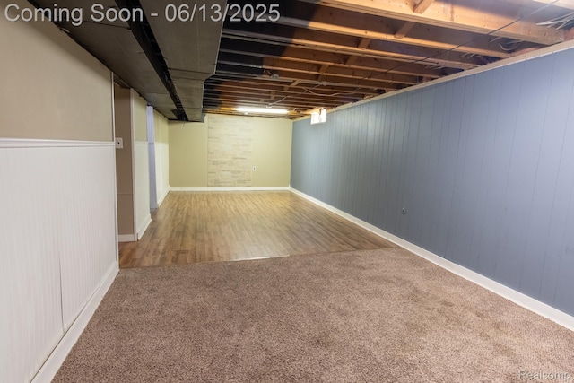 21806 Trombly St, Saint Clair Shores, MI 48080 - finished basement featuring carpet