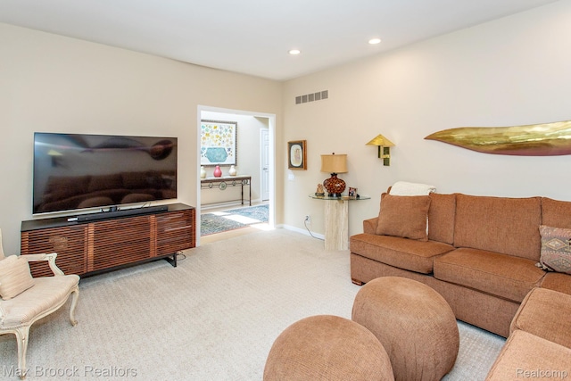 6524 Pleasant Lake Ct, West Bloomfield, MI 48322 - carpeted living room featuring recessed lighting and baseboards