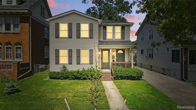 1372 Maryland St, Grosse Pointe, MI 48230 - view of front of home featuring a porch