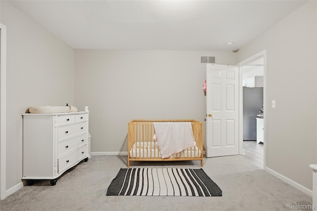 1372 Maryland St, Grosse Pointe, MI 48230 - bedroom featuring carpet flooring and a crib