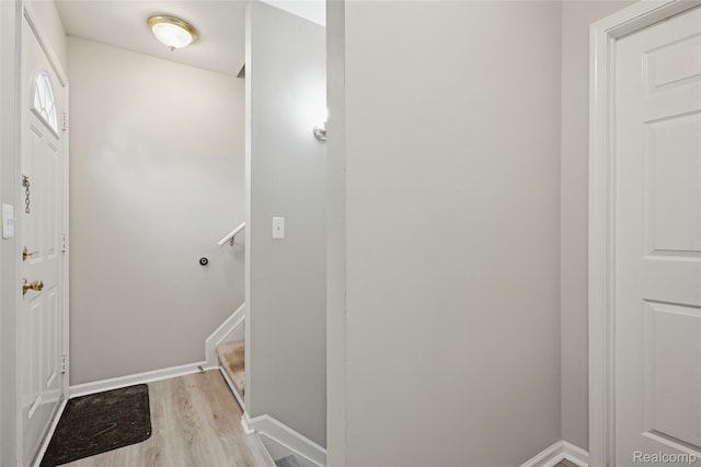 1372 Maryland St, Grosse Pointe, MI 48230 - washroom featuring light wood finished floors and baseboards