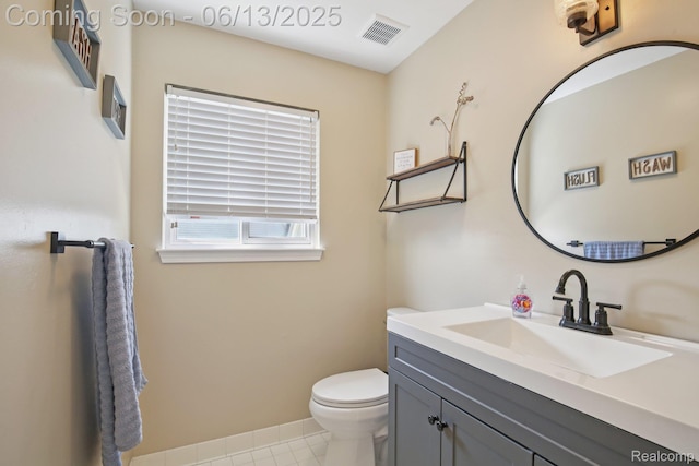 8329 Deer Creek Ct, Grand Blanc, MI 48439 - bathroom with vanity and tile patterned flooring