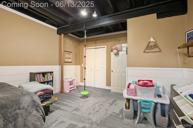 8329 Deer Creek Ct, Grand Blanc, MI 48439 - carpeted bedroom featuring a closet