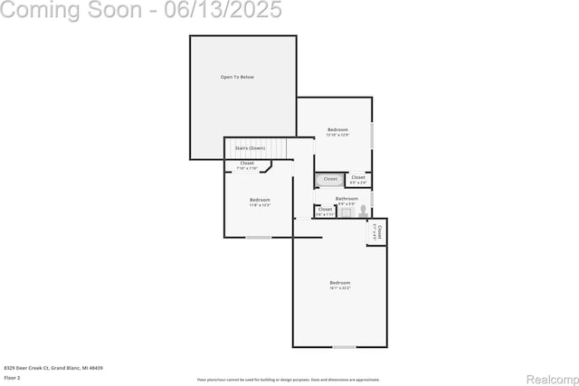 8329 Deer Creek Ct, Grand Blanc, MI 48439 - view of home floor plan