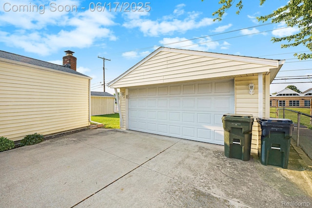 12818 Pomona Dr, Sterling Heights, MI 48312 - view of detached garage