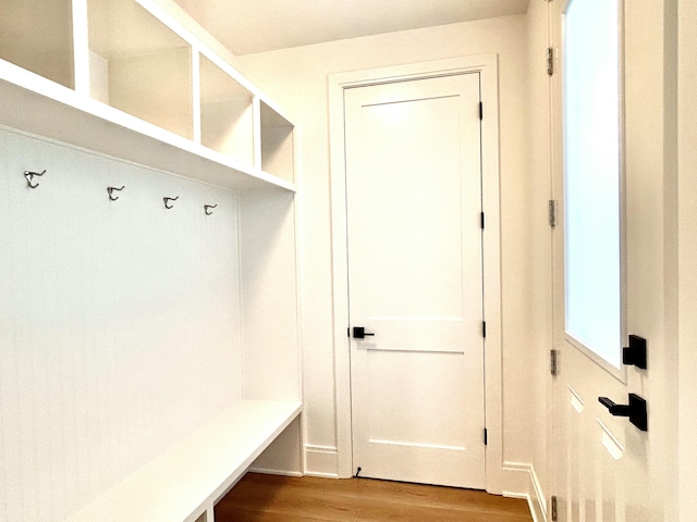 1439 Bennaville Ave, Birmingham, MI 48009 - mudroom featuring wood finished floors