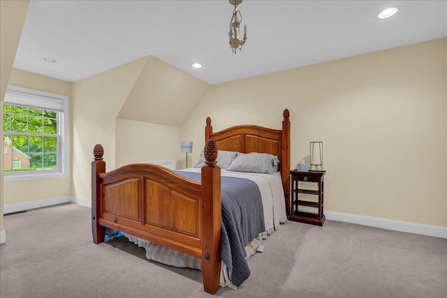 2082 Blackberry Ln, Howell, MI 48855 - bedroom featuring carpet flooring, baseboards, and recessed lighting