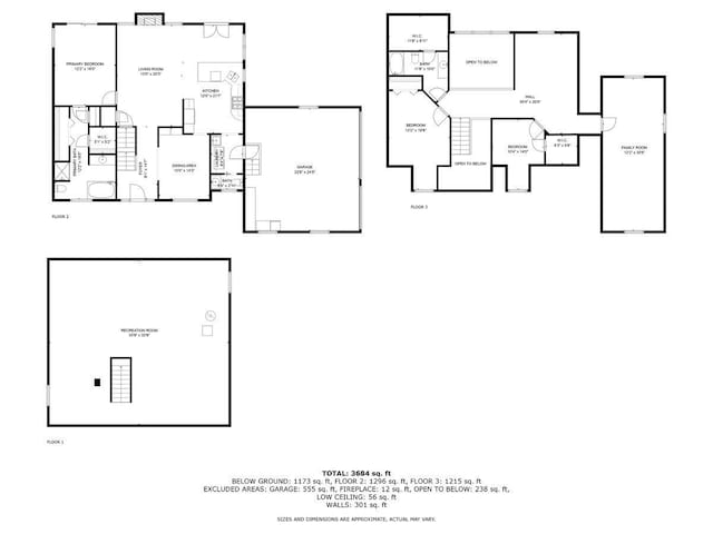 2082 Blackberry Ln, Howell, MI 48855 - property floor plan